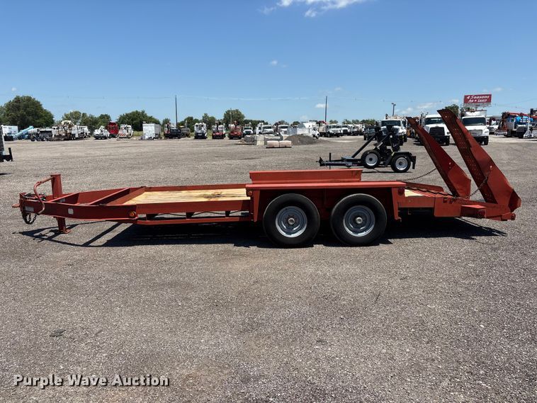 image for item EG9206 2010 Belshe WB14 equipment trailer