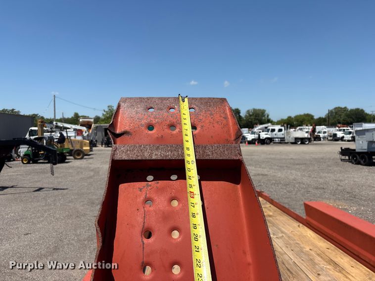 image for item EG9206 2010 Belshe WB14 equipment trailer