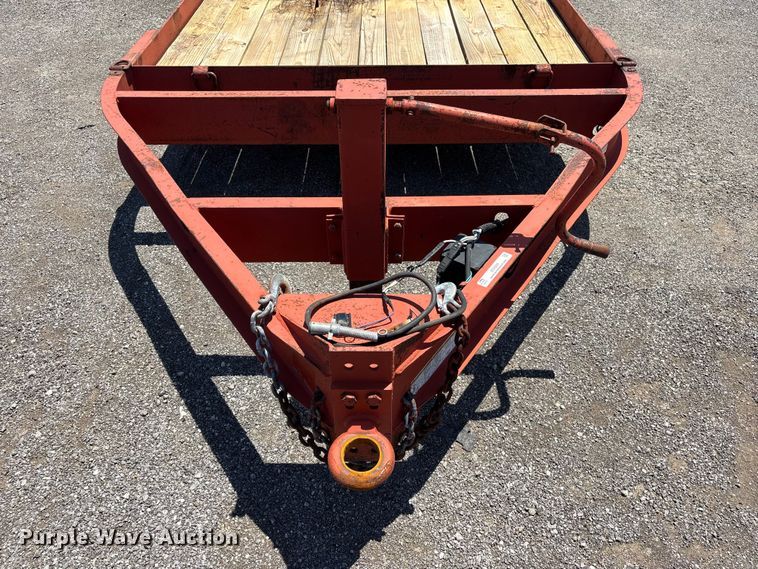 image for item EG9206 2010 Belshe WB14 equipment trailer