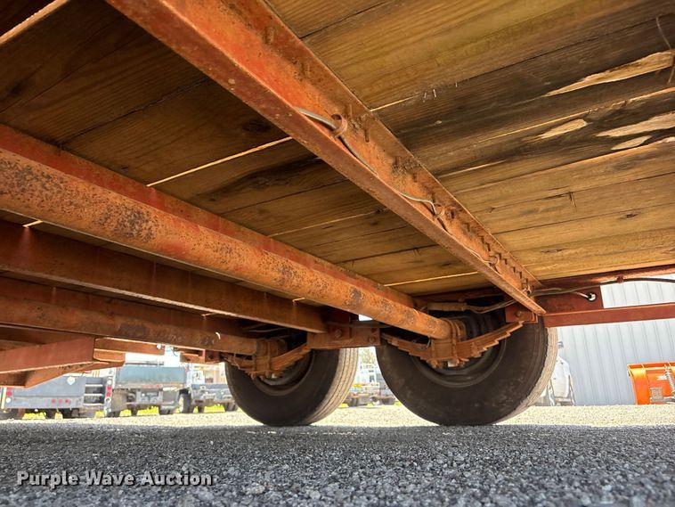 image for item EG9206 2010 Belshe WB14 equipment trailer