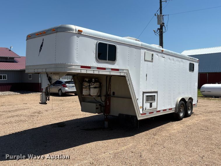 image for item EI5915 2008 Featherlite 1530 enclosed cargo trailer