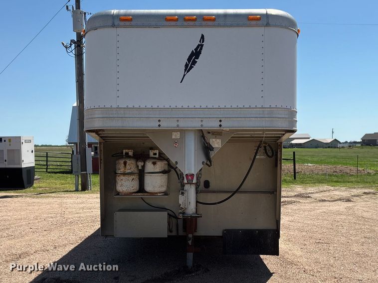 image for item EI5915 2008 Featherlite 1530 enclosed cargo trailer
