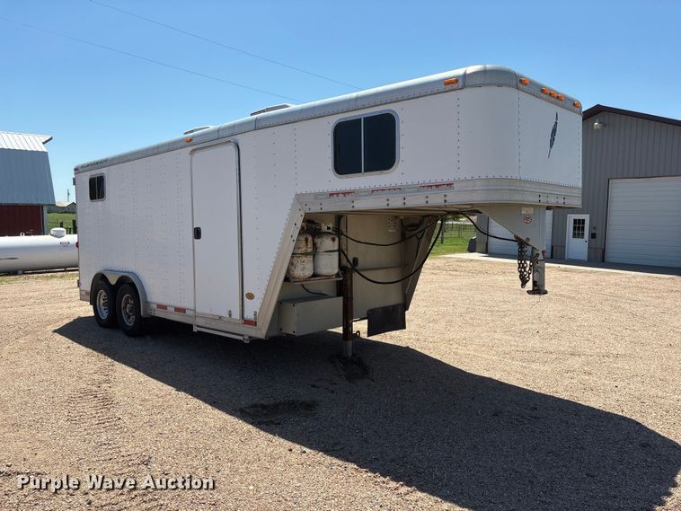 image for item EI5915 2008 Featherlite 1530 enclosed cargo trailer
