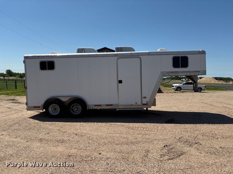 image for item EI5915 2008 Featherlite 1530 enclosed cargo trailer