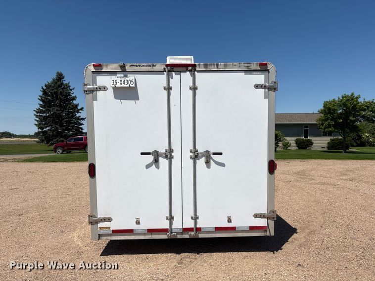 image for item EI5915 2008 Featherlite 1530 enclosed cargo trailer