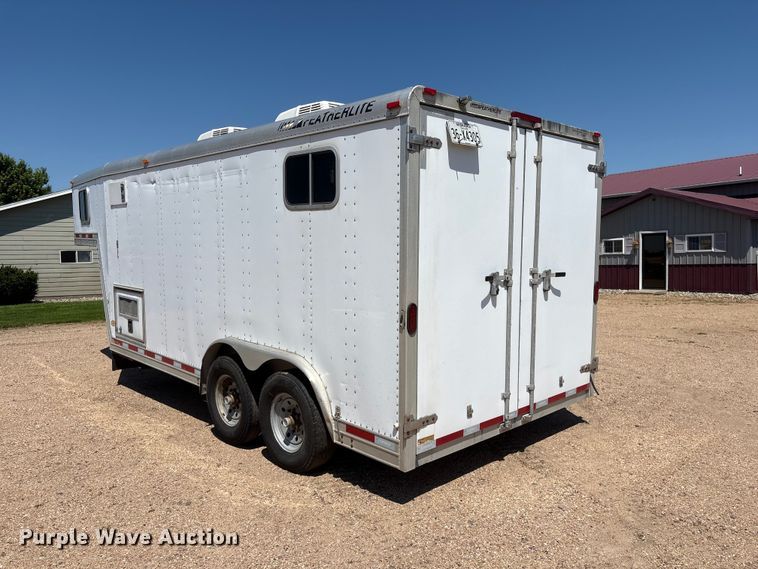 image for item EI5915 2008 Featherlite 1530 enclosed cargo trailer