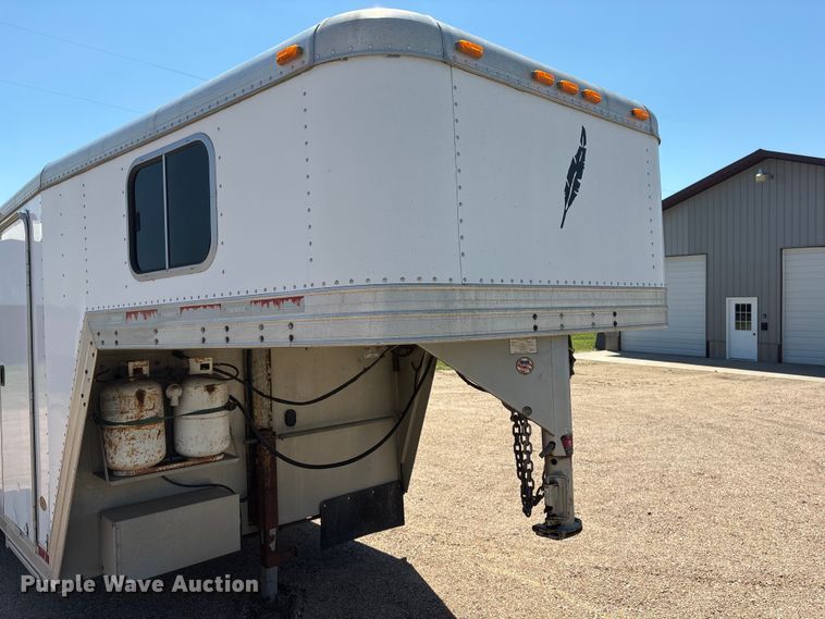image for item EI5915 2008 Featherlite 1530 enclosed cargo trailer