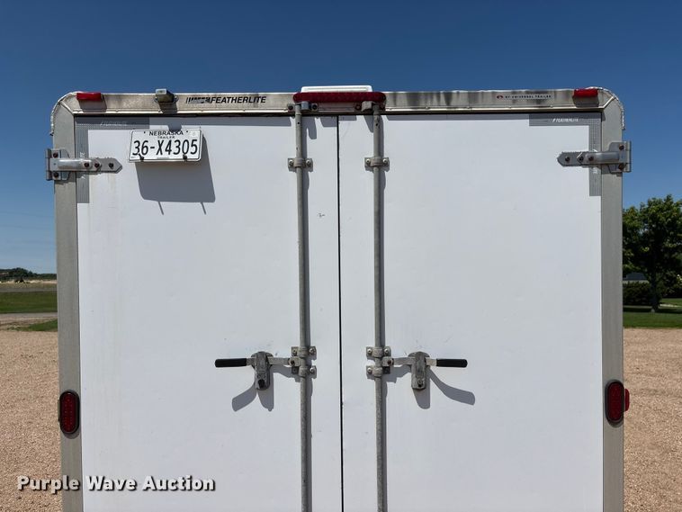 image for item EI5915 2008 Featherlite 1530 enclosed cargo trailer