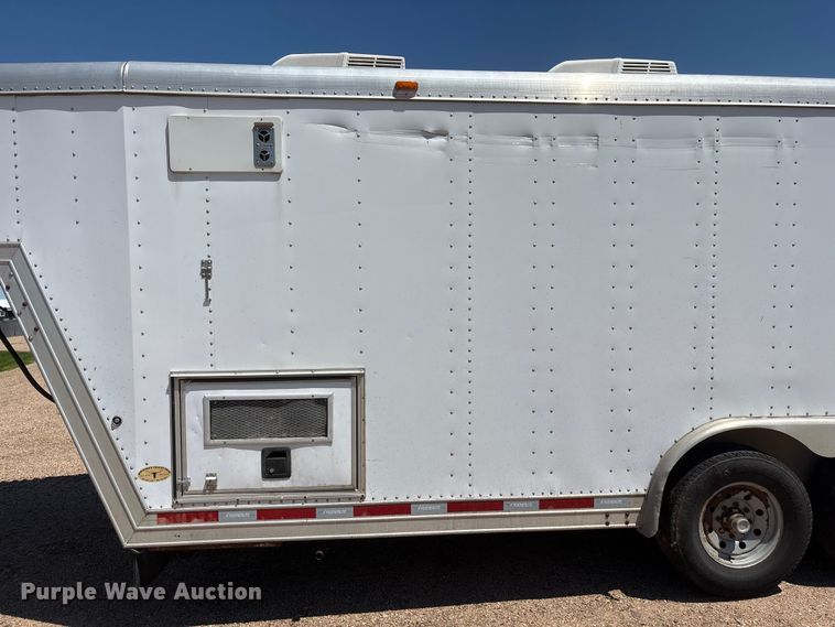 image for item EI5915 2008 Featherlite 1530 enclosed cargo trailer