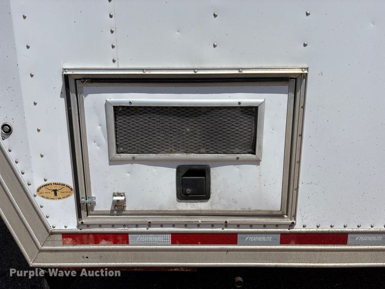 image for item EI5915 2008 Featherlite 1530 enclosed cargo trailer