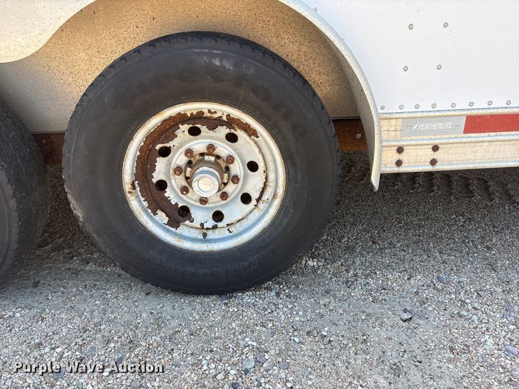 image for item EI5915 2008 Featherlite 1530 enclosed cargo trailer