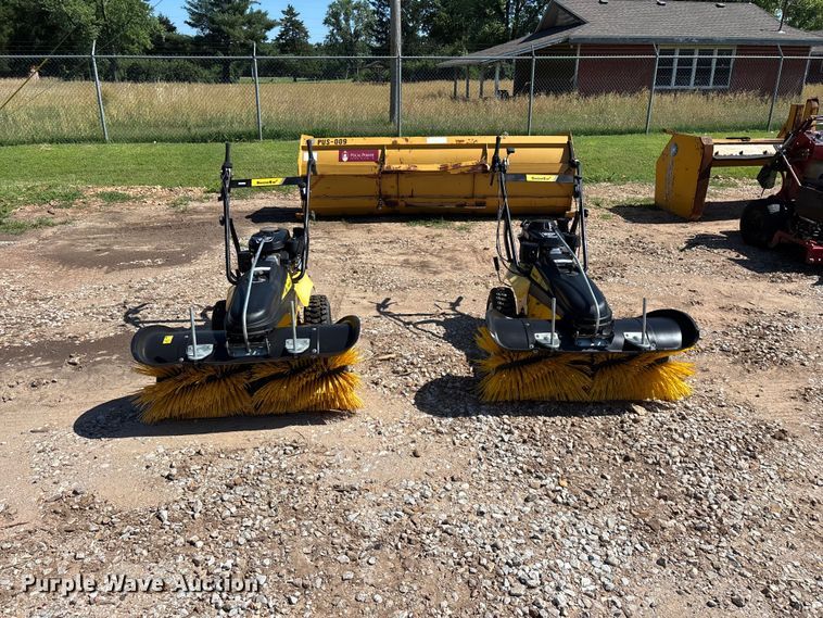 image for item EO4336 (2) TrynEx SnowEx SS4000 walk behind brooms