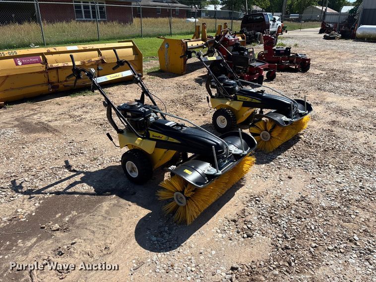image for item EO4336 (2) TrynEx SnowEx SS4000 walk behind brooms