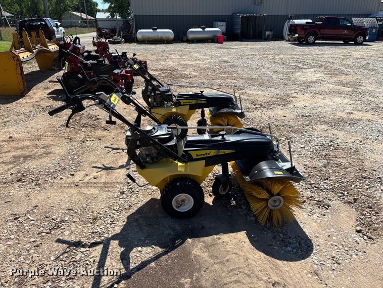 image for item EO4336 (2) TrynEx SnowEx SS4000 walk behind brooms
