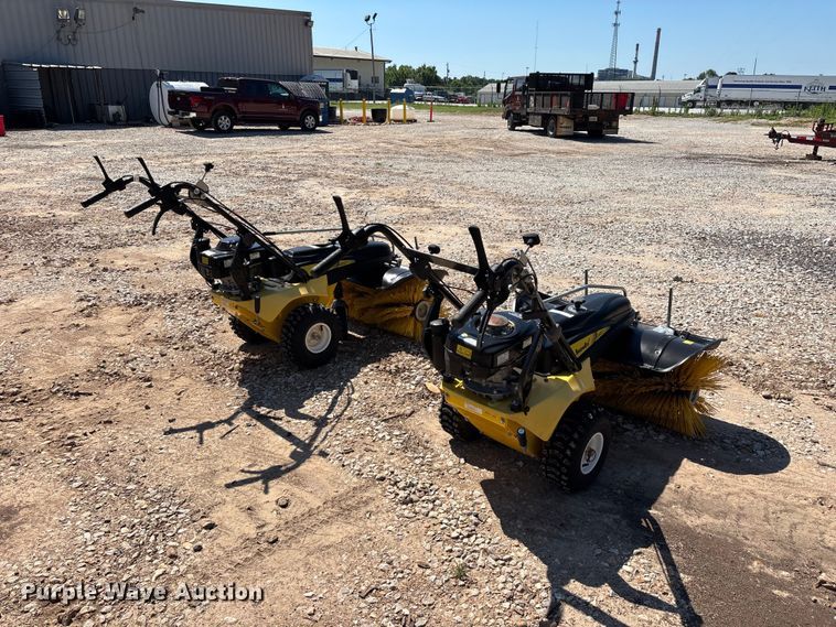 image for item EO4336 (2) TrynEx SnowEx SS4000 walk behind brooms