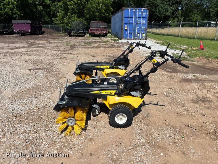 image for item EO4336 (2) TrynEx SnowEx SS4000 walk behind brooms