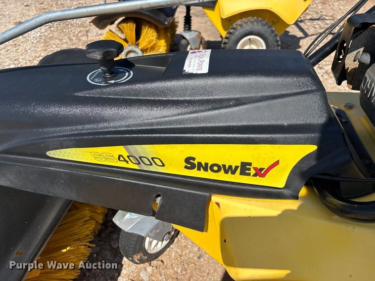 image for item EO4336 (2) TrynEx SnowEx SS4000 walk behind brooms
