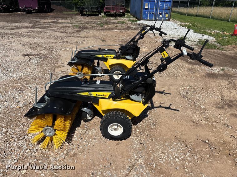 image for item EO4336 (2) TrynEx SnowEx SS4000 walk behind brooms