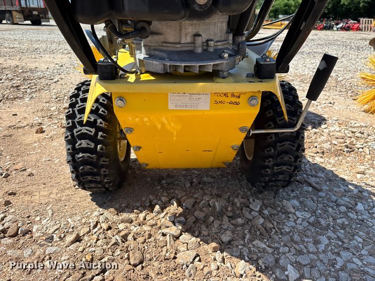 image for item EO4336 (2) TrynEx SnowEx SS4000 walk behind brooms