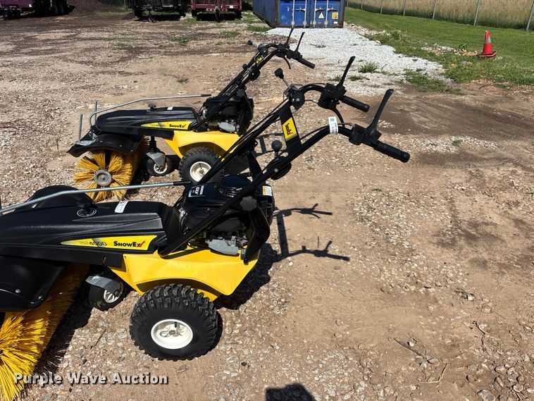 image for item EO4336 (2) TrynEx SnowEx SS4000 walk behind brooms