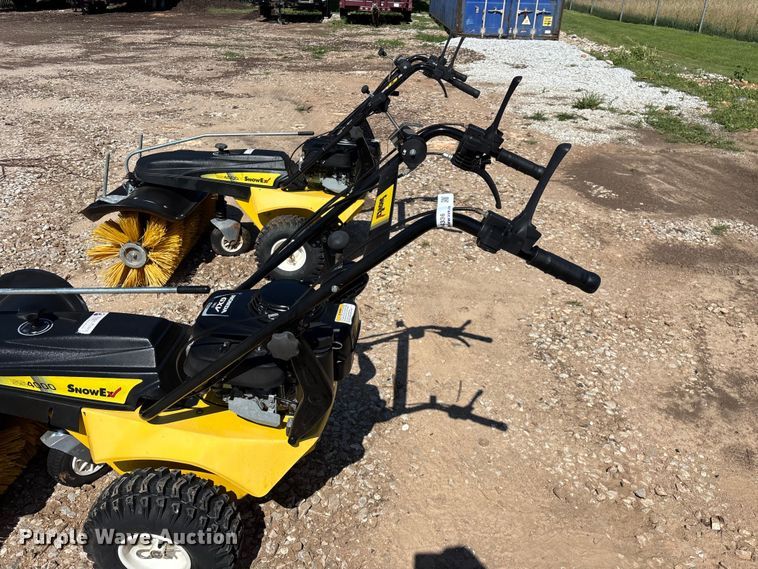 image for item EO4336 (2) TrynEx SnowEx SS4000 walk behind brooms