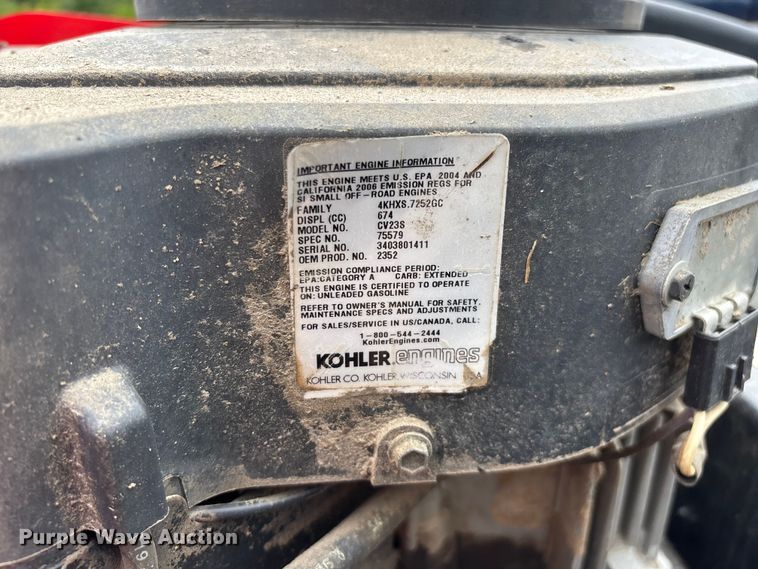 image for item EO4351 Gravely ZT2148 ZTR lawn mower