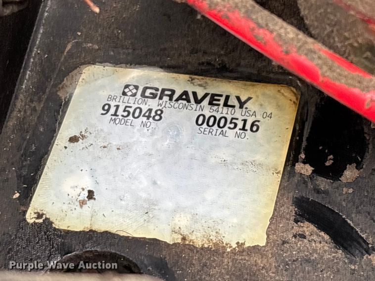 image for item EO4351 Gravely ZT2148 ZTR lawn mower