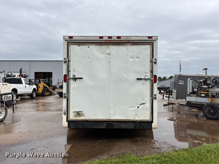 image for item EO4356 2015 Covered Wagon Trailers CW7X16TA2 enclosed cargo trailer