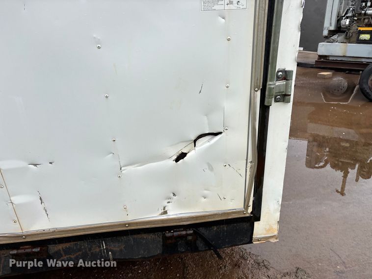image for item EO4356 2015 Covered Wagon Trailers CW7X16TA2 enclosed cargo trailer
