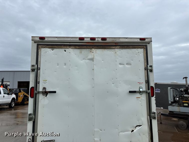 image for item EO4356 2015 Covered Wagon Trailers CW7X16TA2 enclosed cargo trailer