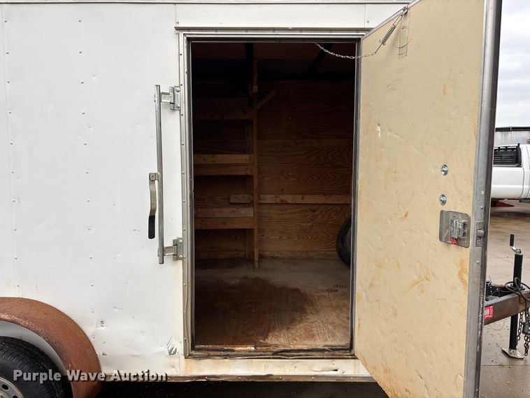 image for item EO4356 2015 Covered Wagon Trailers CW7X16TA2 enclosed cargo trailer