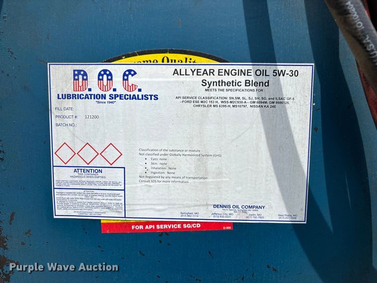 image for item EO4370 Bulk oil tank