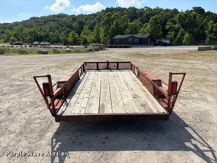 image for item EO4380 1991 HULL utility trailer