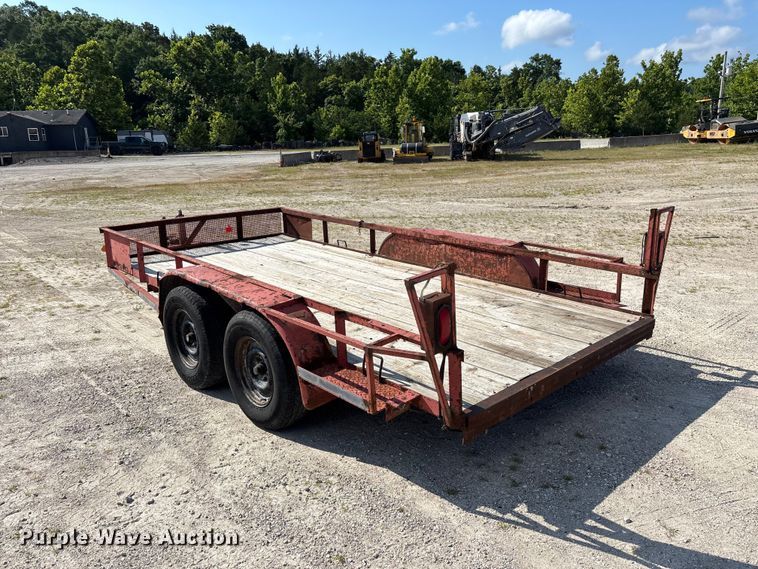 image for item EO4380 1991 HULL utility trailer