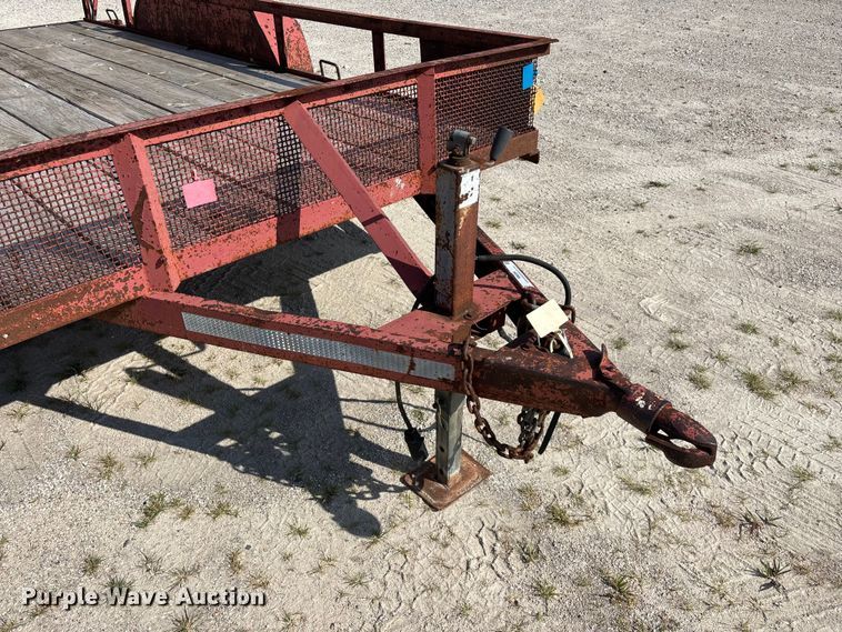 image for item EO4380 1991 HULL utility trailer
