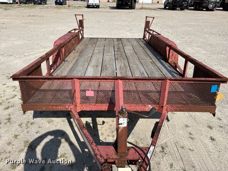 image for item EO4380 1991 HULL utility trailer
