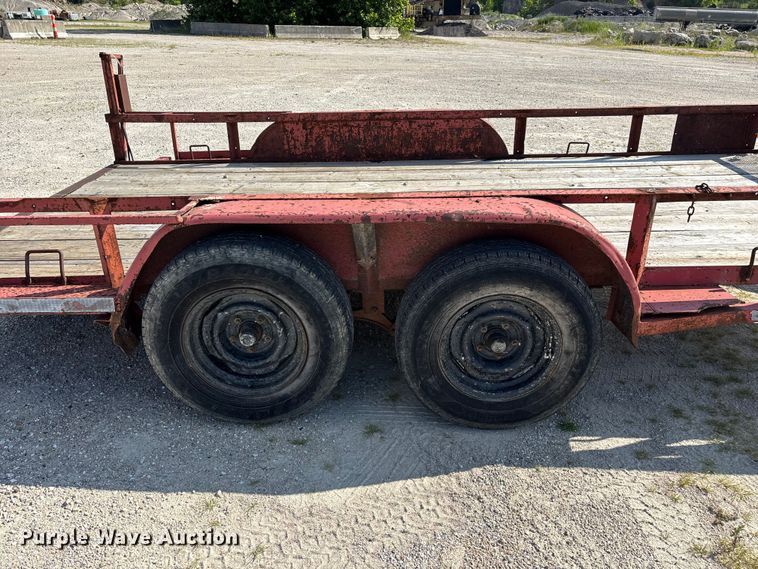 image for item EO4380 1991 HULL utility trailer