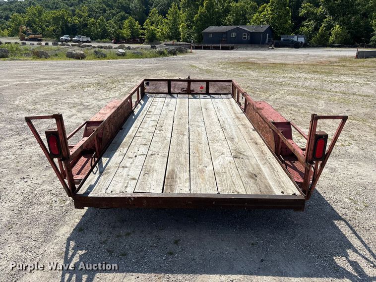 image for item EO4380 1991 HULL utility trailer