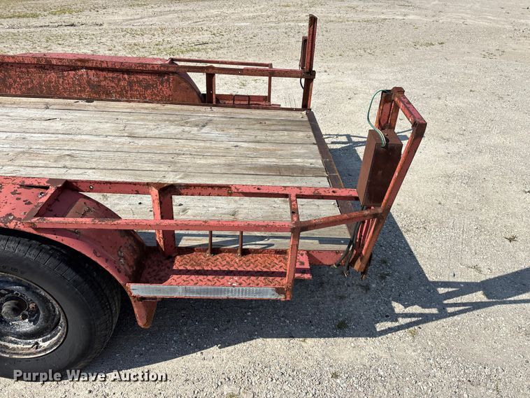 image for item EO4380 1991 HULL utility trailer