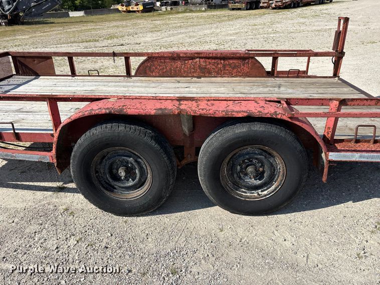 image for item EO4380 1991 HULL utility trailer