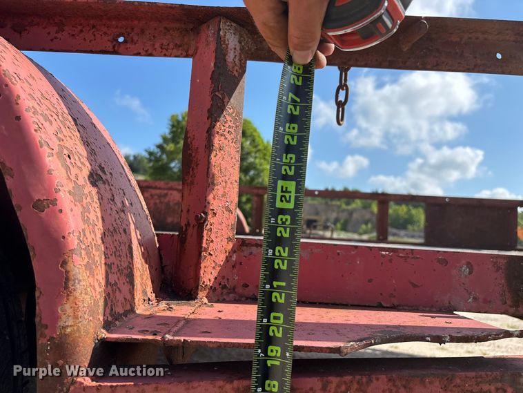image for item EO4380 1991 HULL utility trailer
