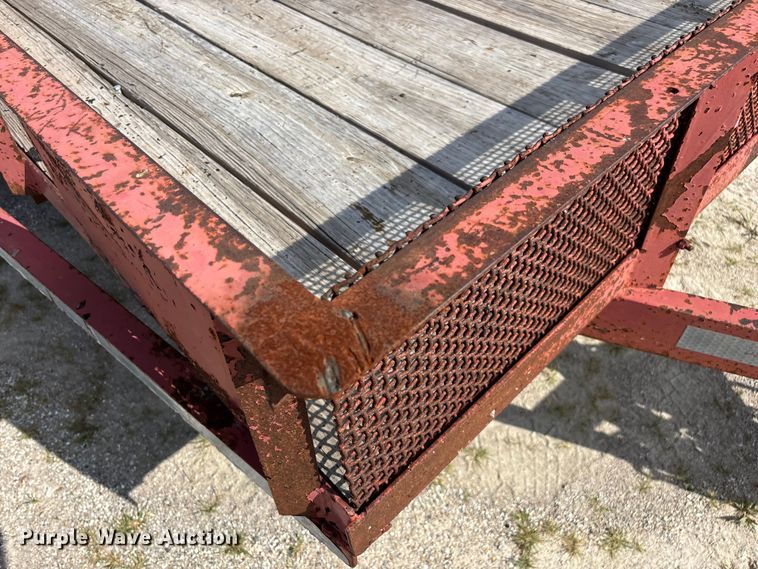 image for item EO4380 1991 HULL utility trailer