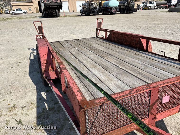 image for item EO4380 1991 HULL utility trailer