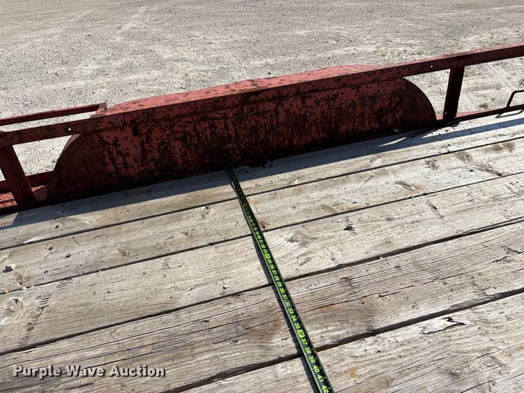image for item EO4380 1991 HULL utility trailer