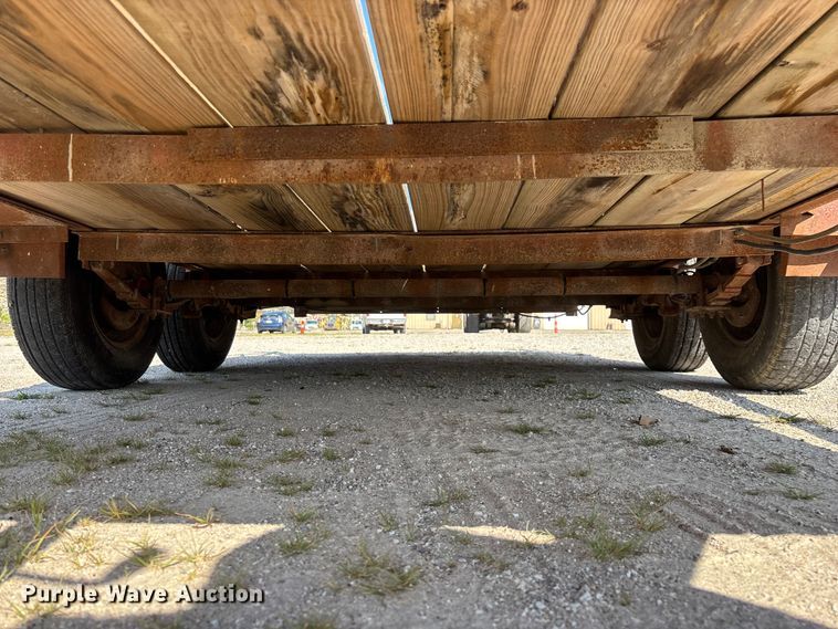 image for item EO4380 1991 HULL utility trailer