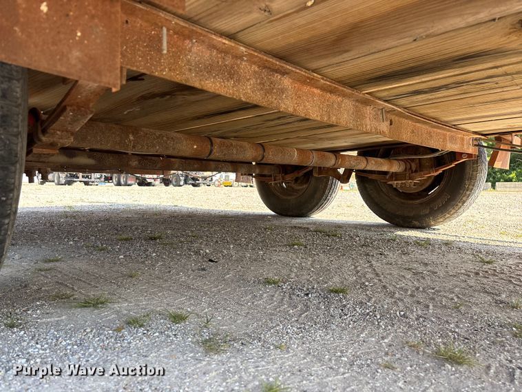 image for item EO4380 1991 HULL utility trailer
