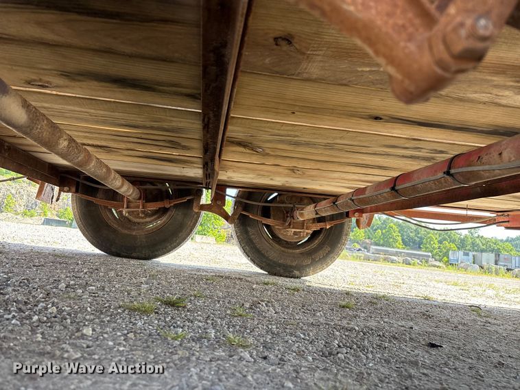 image for item EO4380 1991 HULL utility trailer