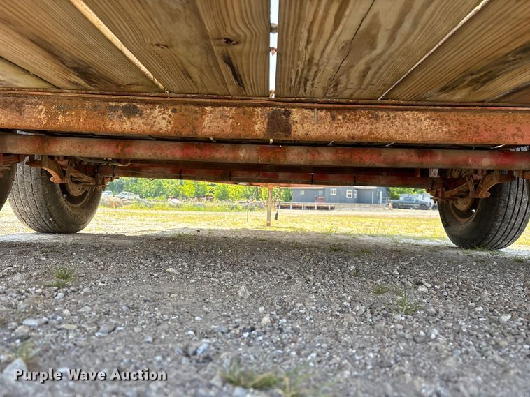 image for item EO4380 1991 HULL utility trailer