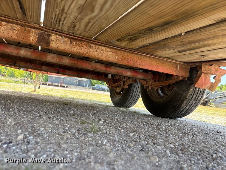 image for item EO4380 1991 HULL utility trailer