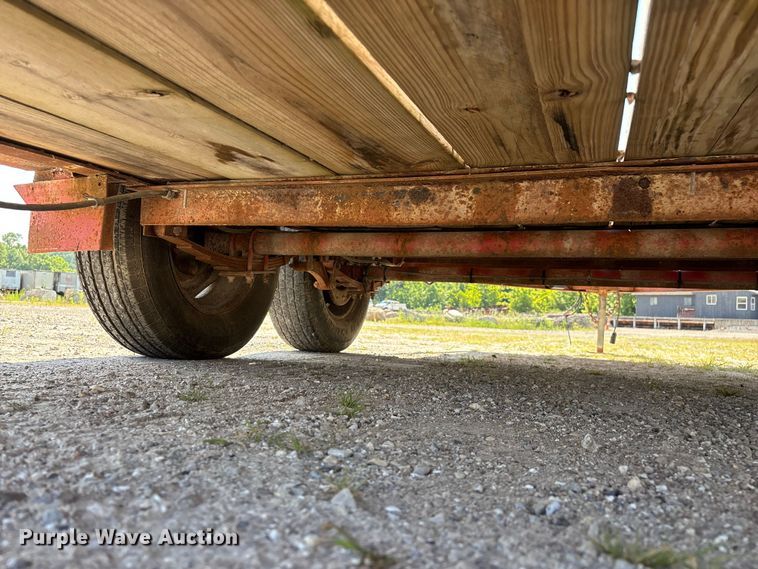 image for item EO4380 1991 HULL utility trailer